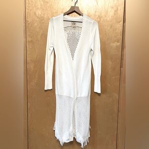Chaser Brand fringe cardigan